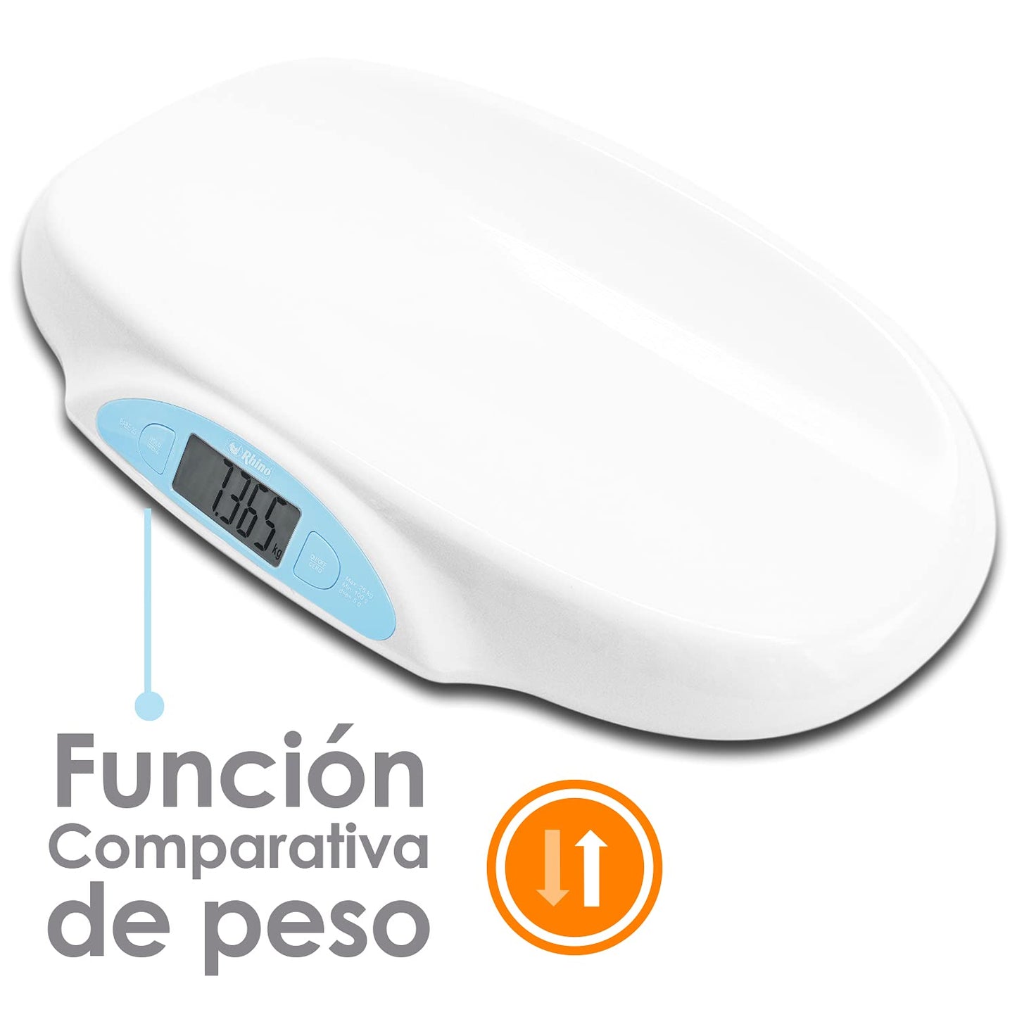 Báscula Electrónica para Bebés 25 kg / BABE-25