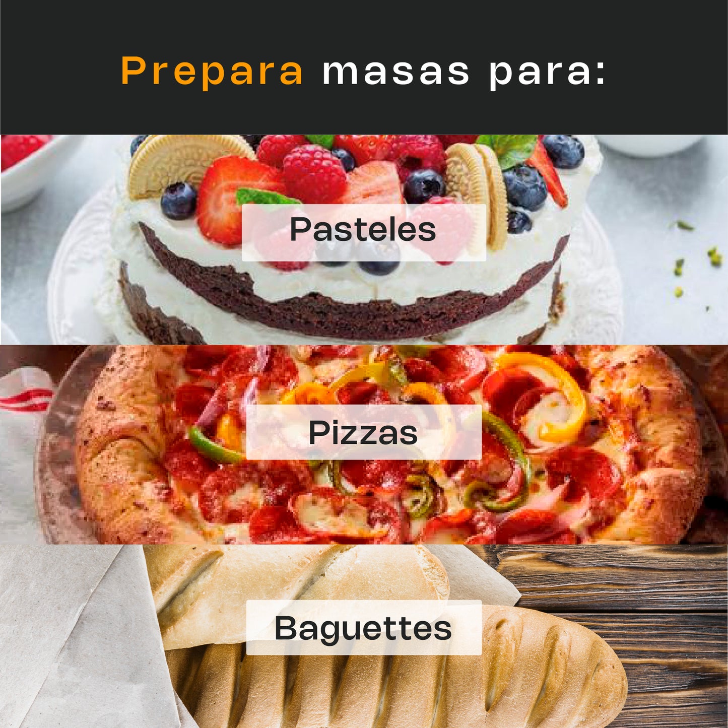 Amasadora Profesional / AMASA-10