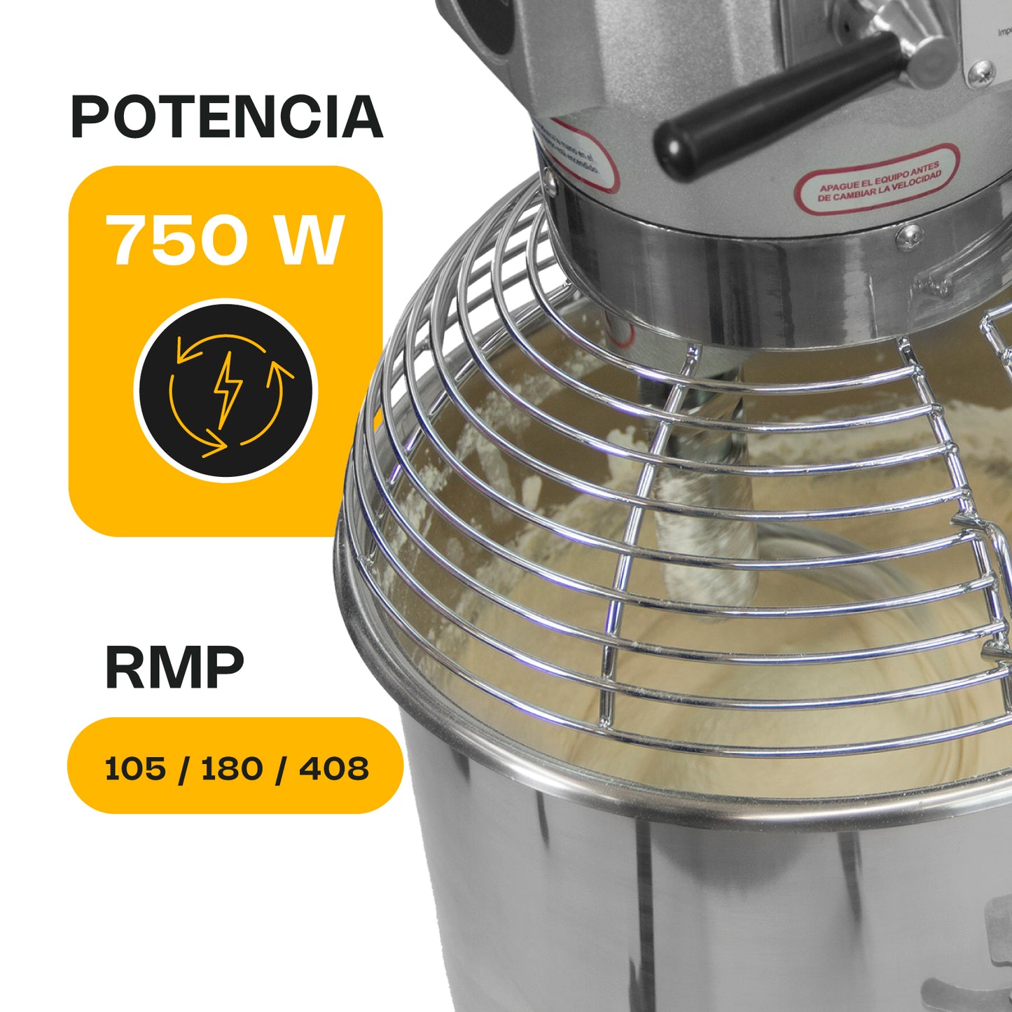 Batidora planetaria 20 litros / BATI-20