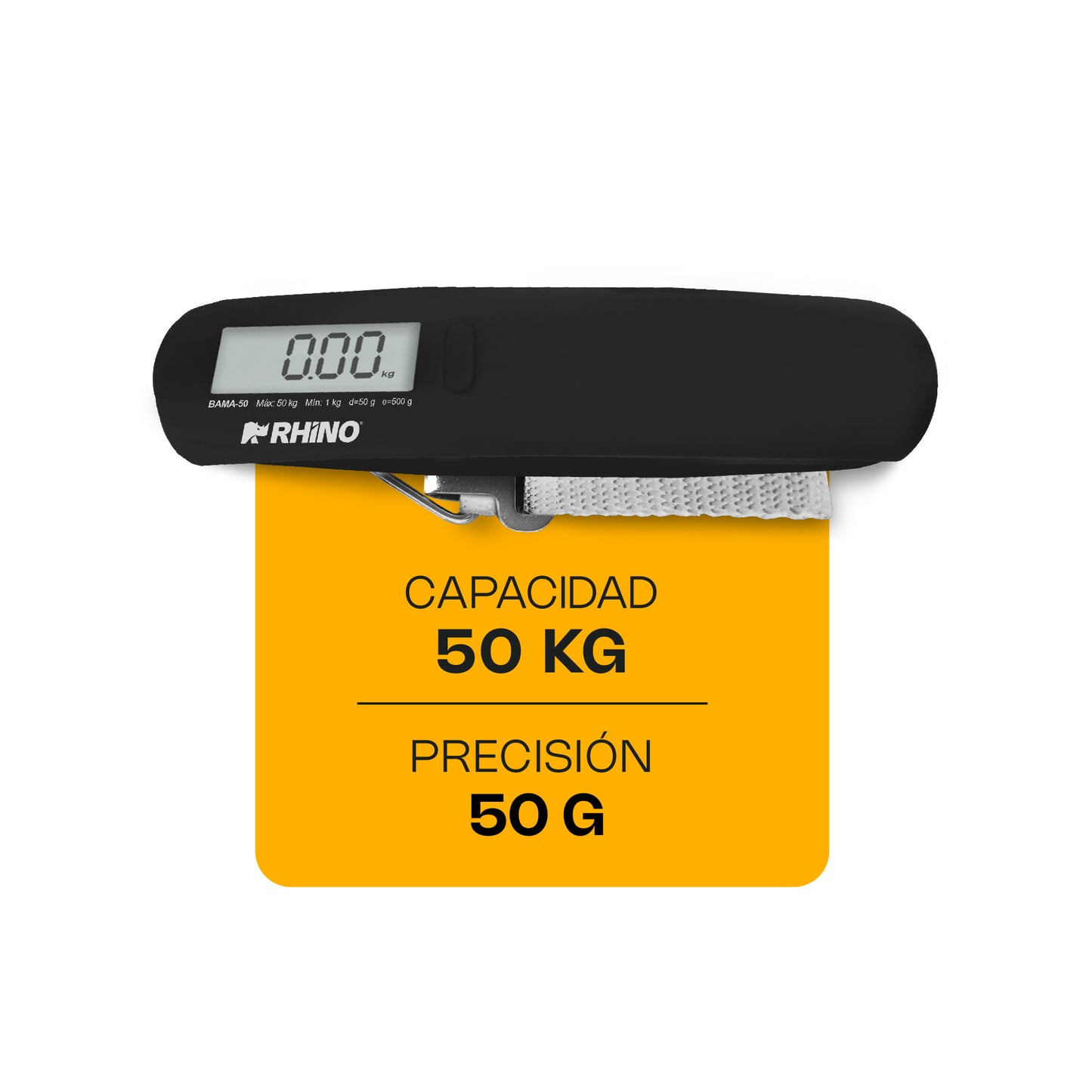 Báscula Electrónica Colgante 50 kg / BAMA-50
