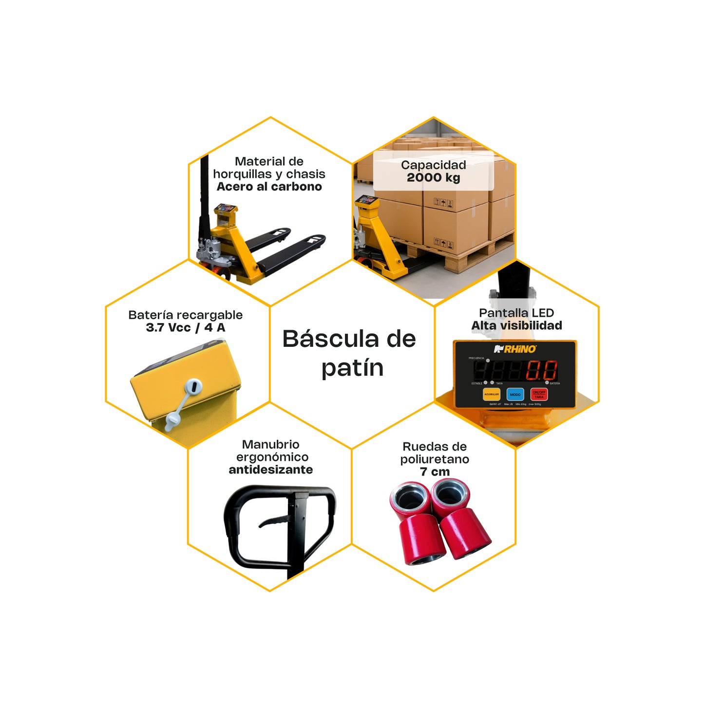 Báscula de Patín / BAPAT-2T