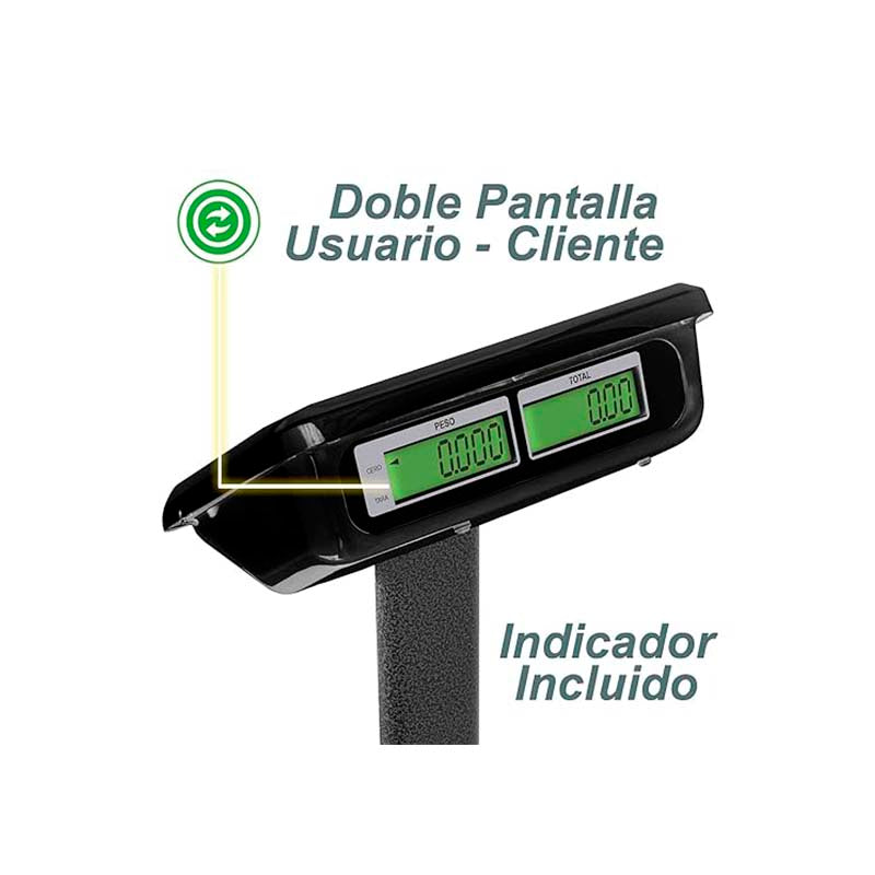 Báscula de Plataforma Plegable 200 kg / BAPCA-200