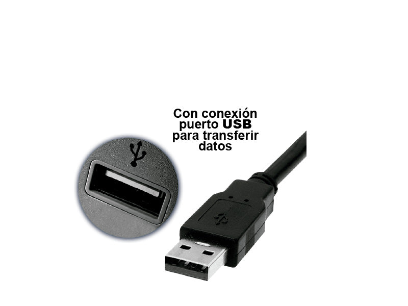 Bascula comercial con puerto USB 40 kg / BAR-8RS
