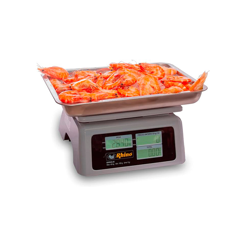 Báscula a Prueba de Agua 40 kg / BARAG-40