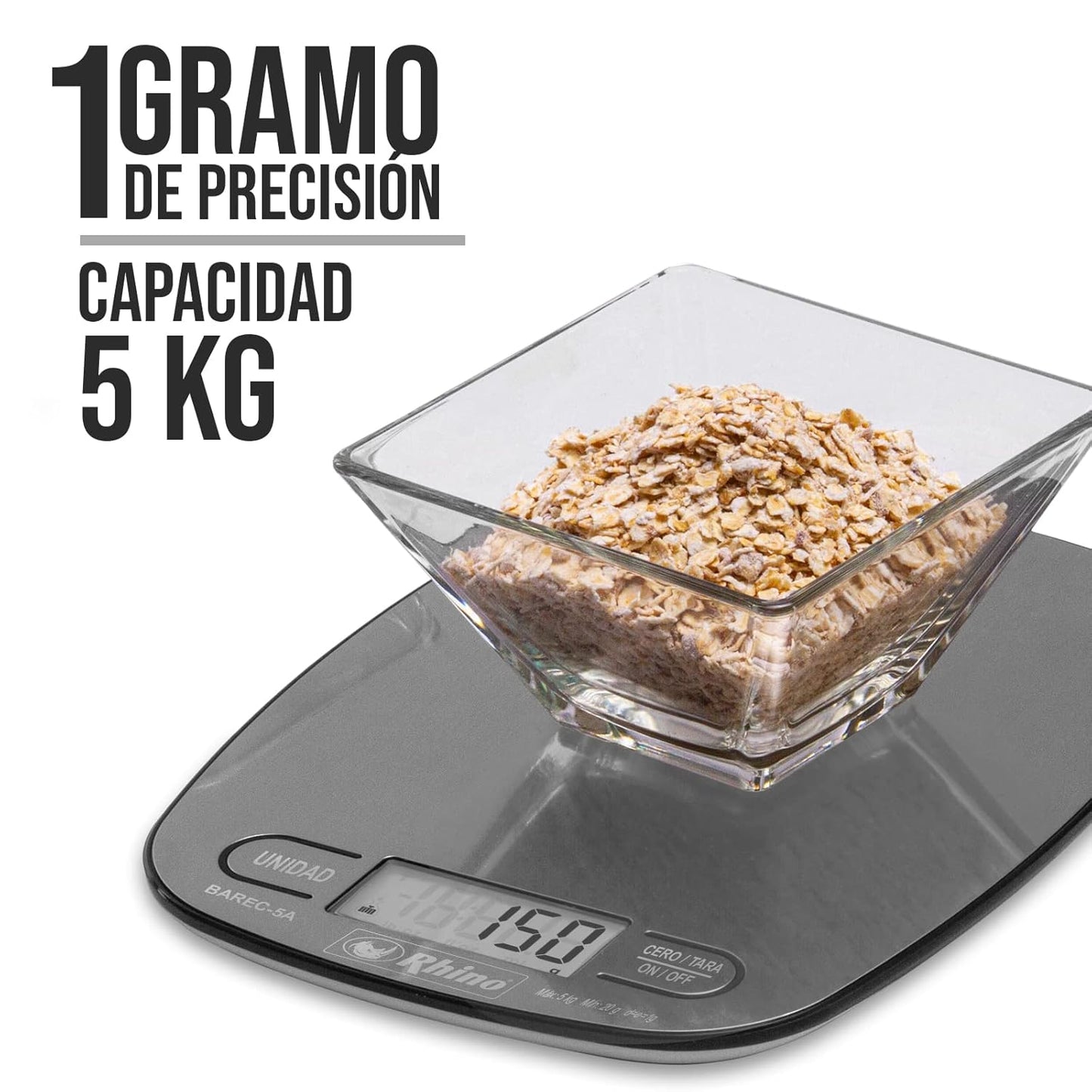 Báscula de Cocina 5 kg / BAREC-5A