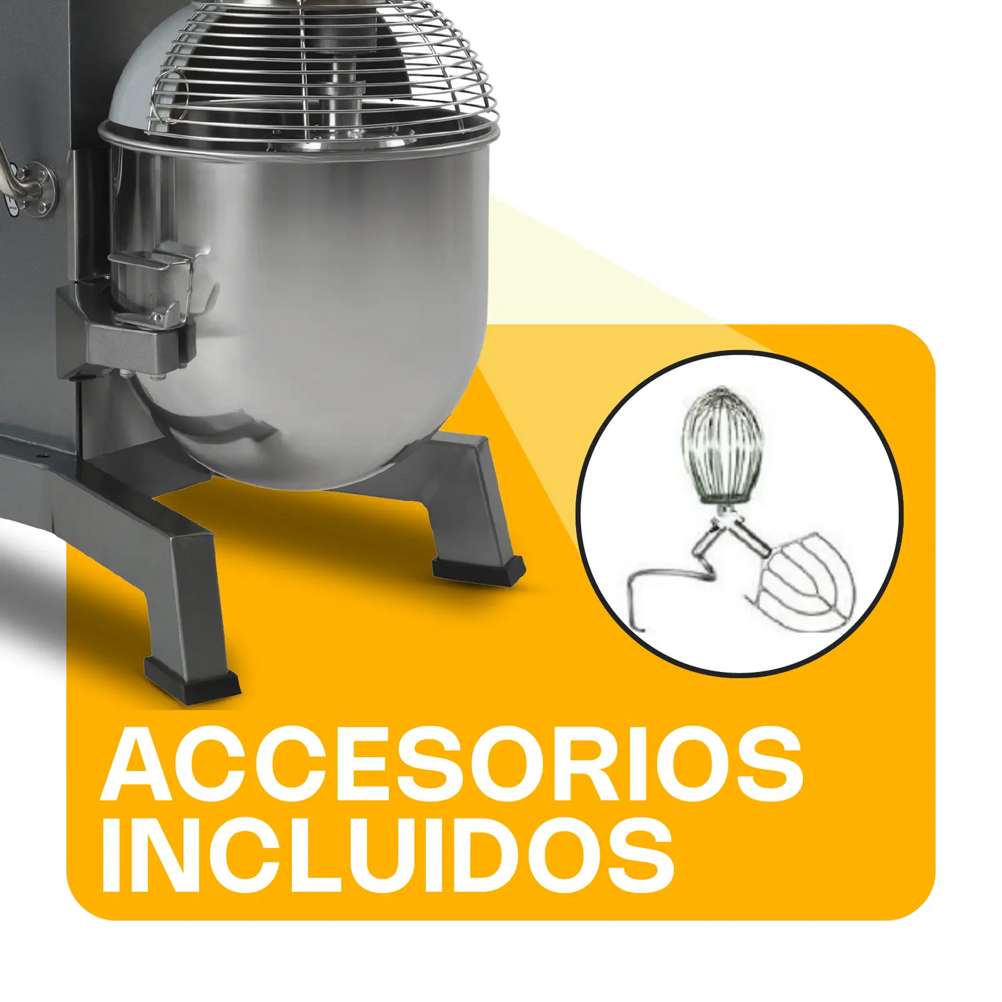 Batidora planetaria 20 litros / BATI-20X
