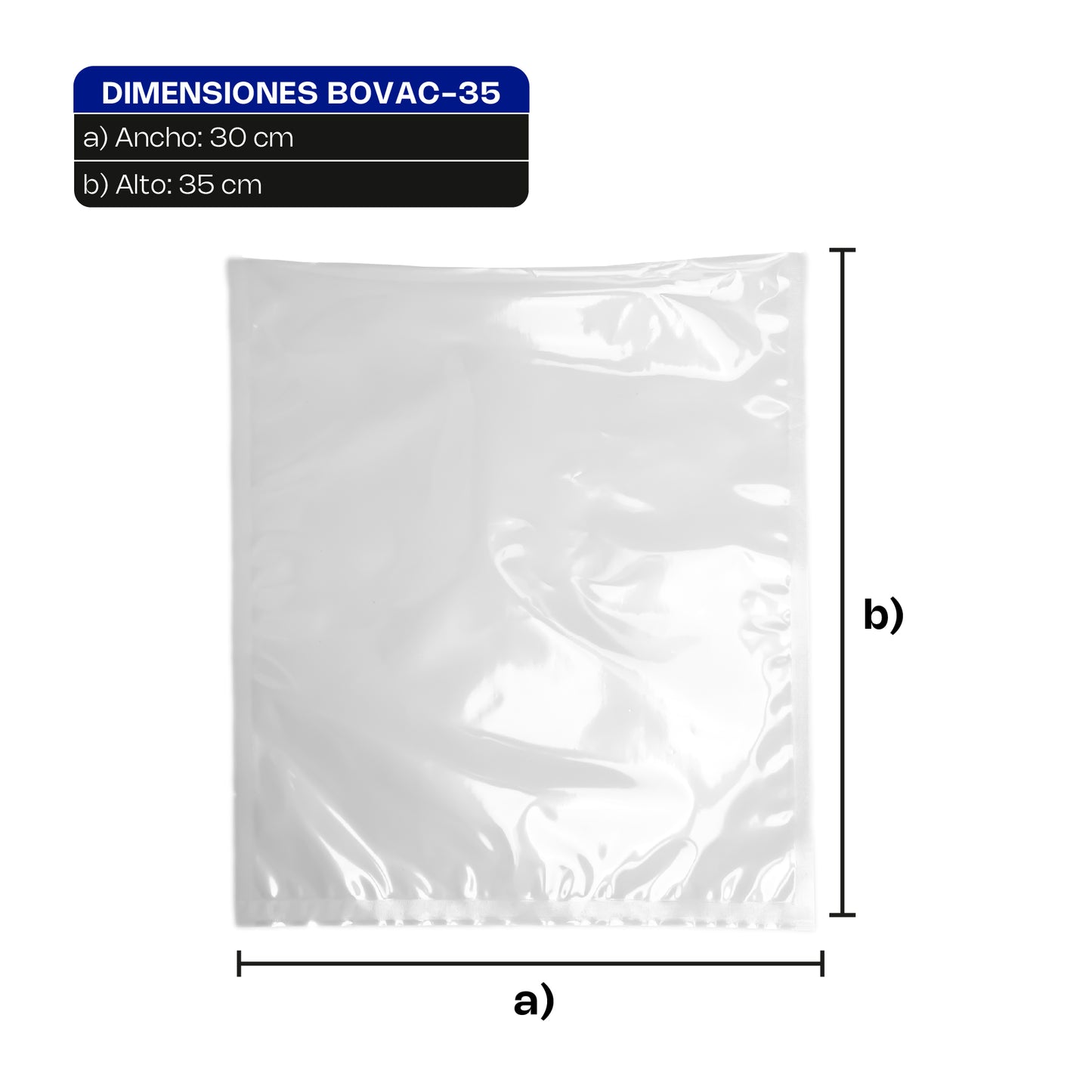 Bolsa para Empacado al Vacío