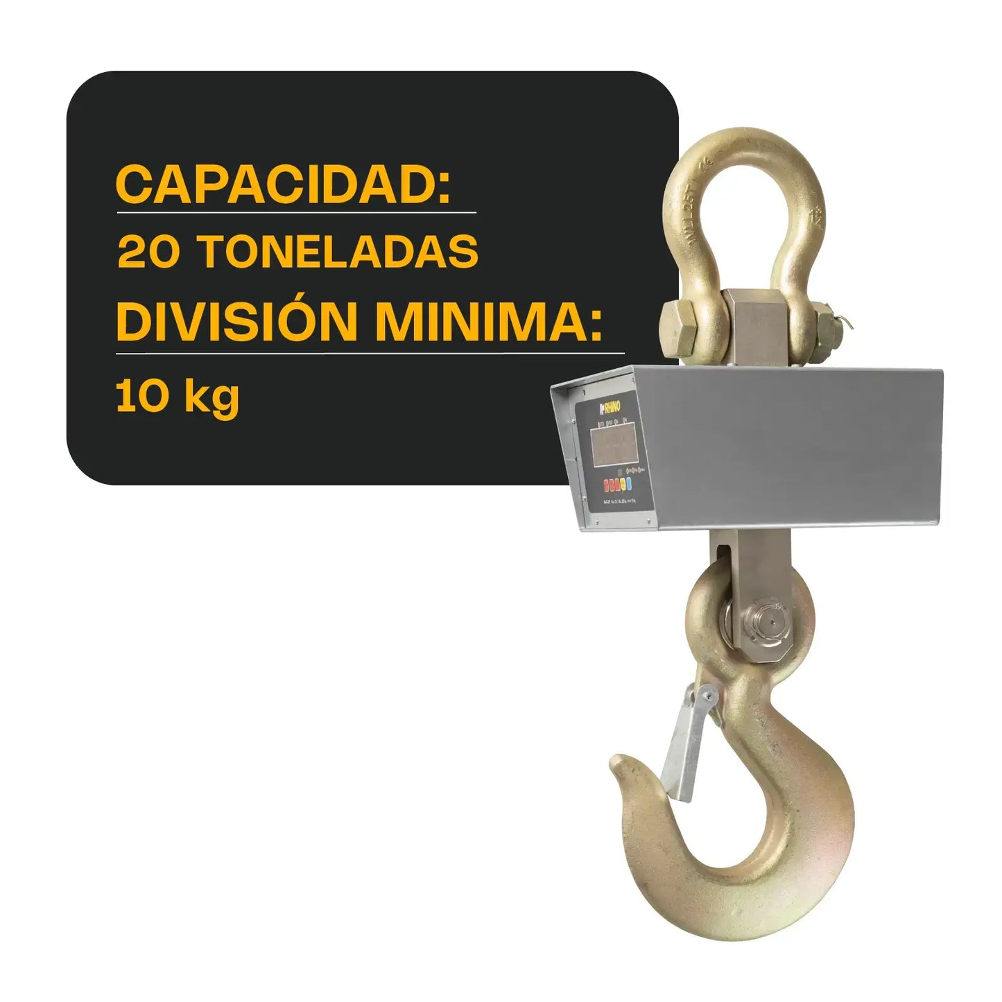Báscula Electrónica Colgante BAC-20T