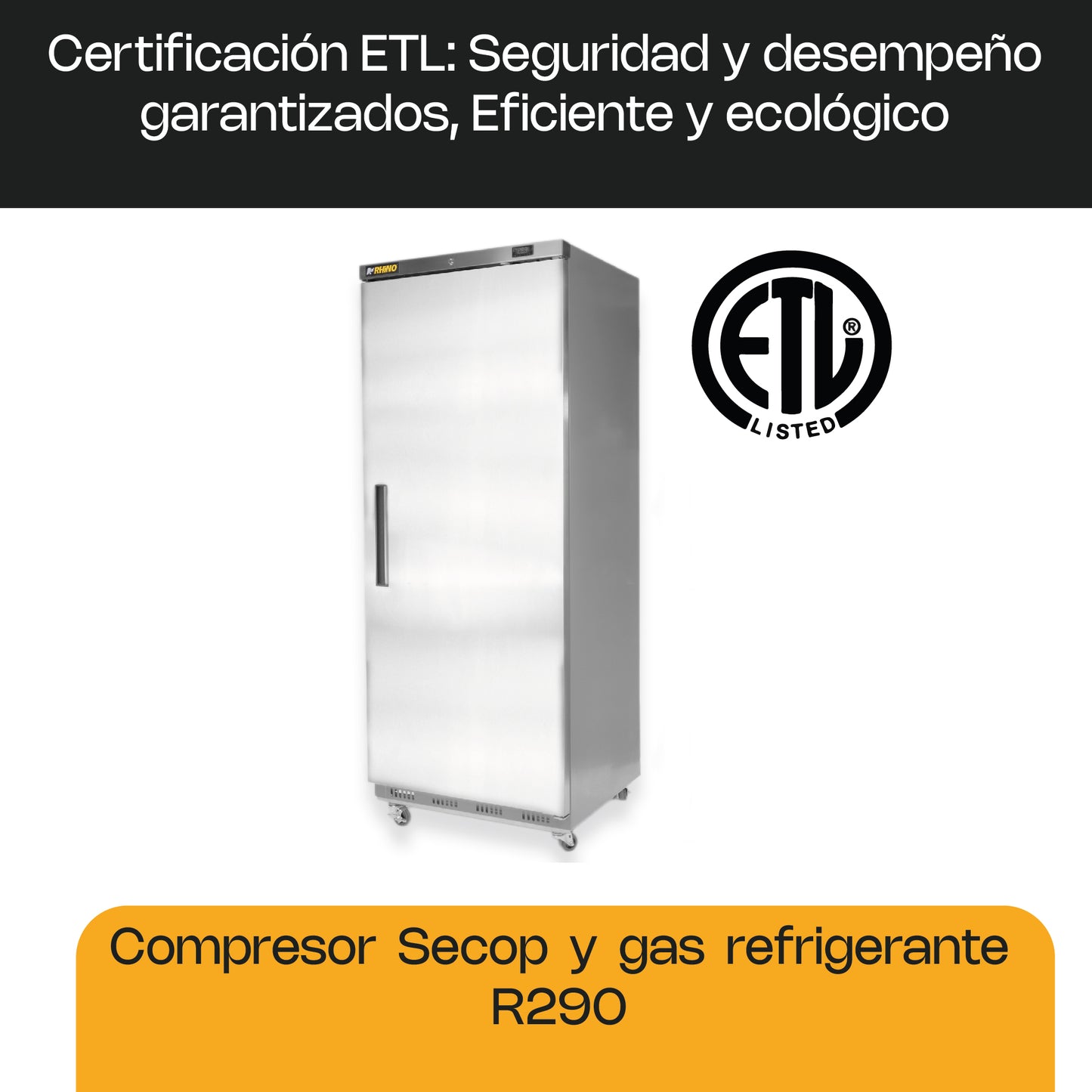 Conservador Vertical de Congelados / CONVESOL-23