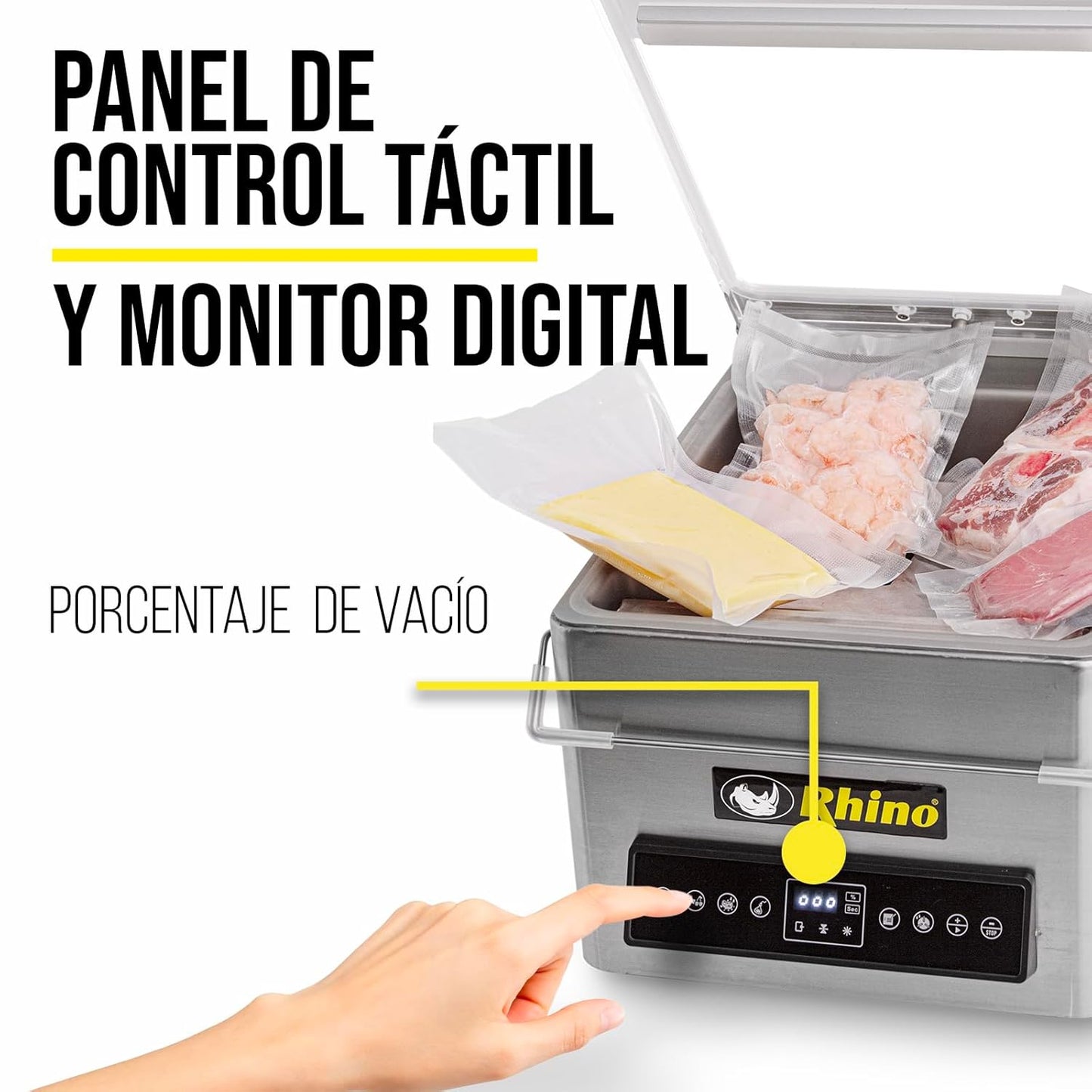 Empacadora al vacío 4m³/h EVAC4