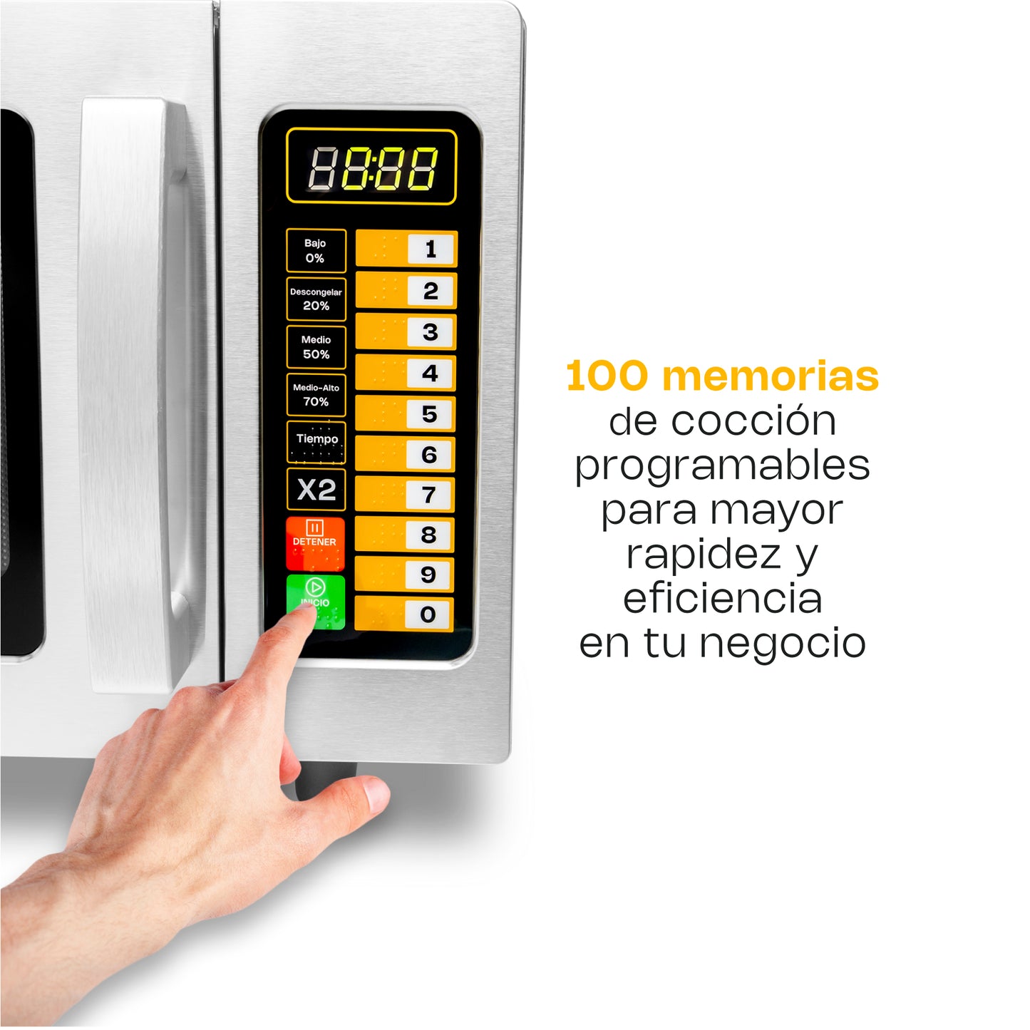 Horno de Microondas 0.9 pies Digital / HOMIC-09D