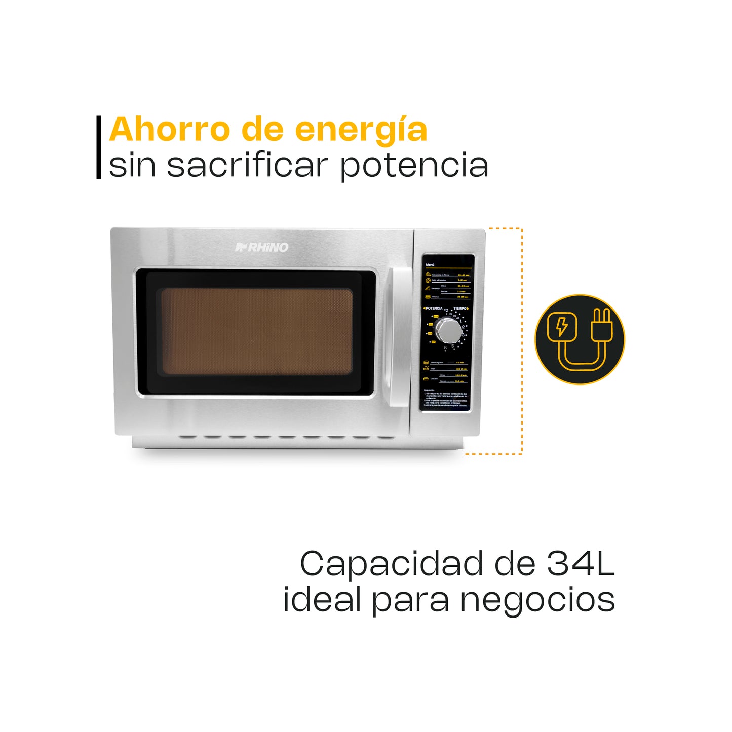 Horno de Microondas 1.2 pies Análogo / HOMIC-12A