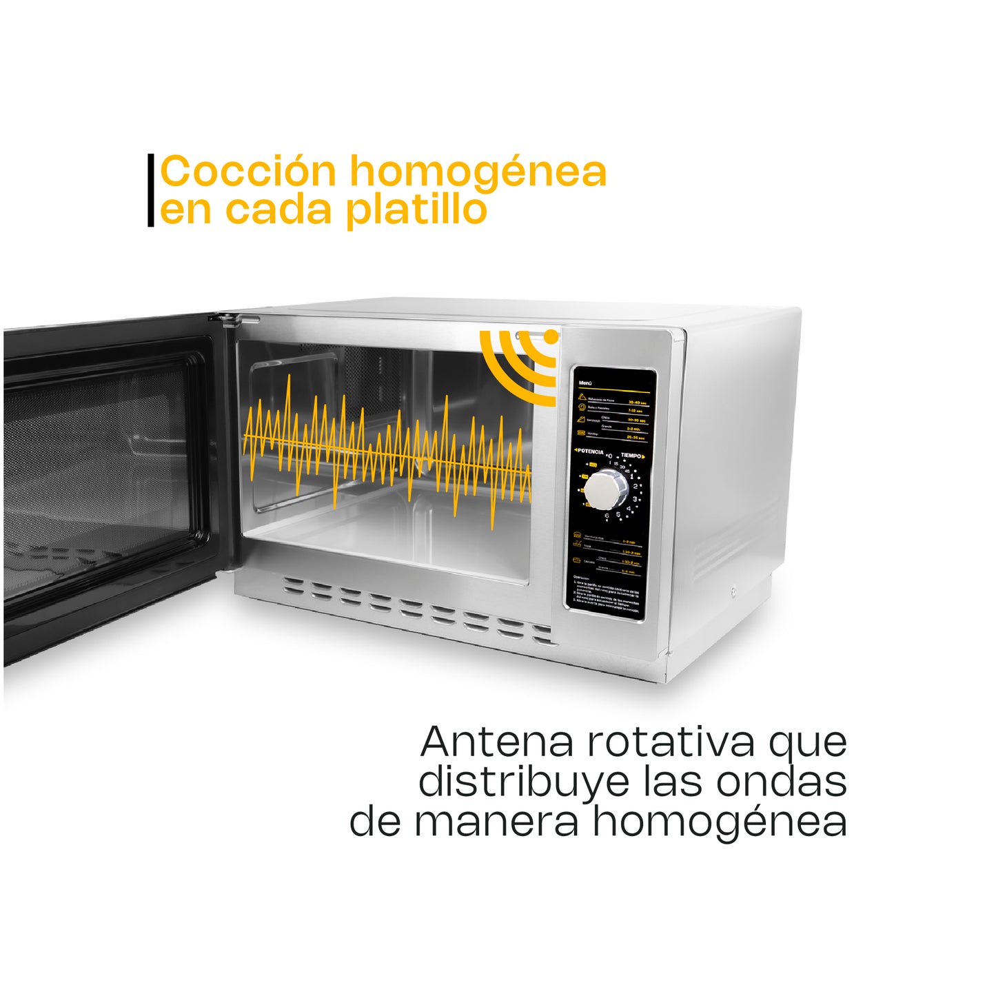Horno de Microondas 1.2 pies Análogo / HOMIC-12A