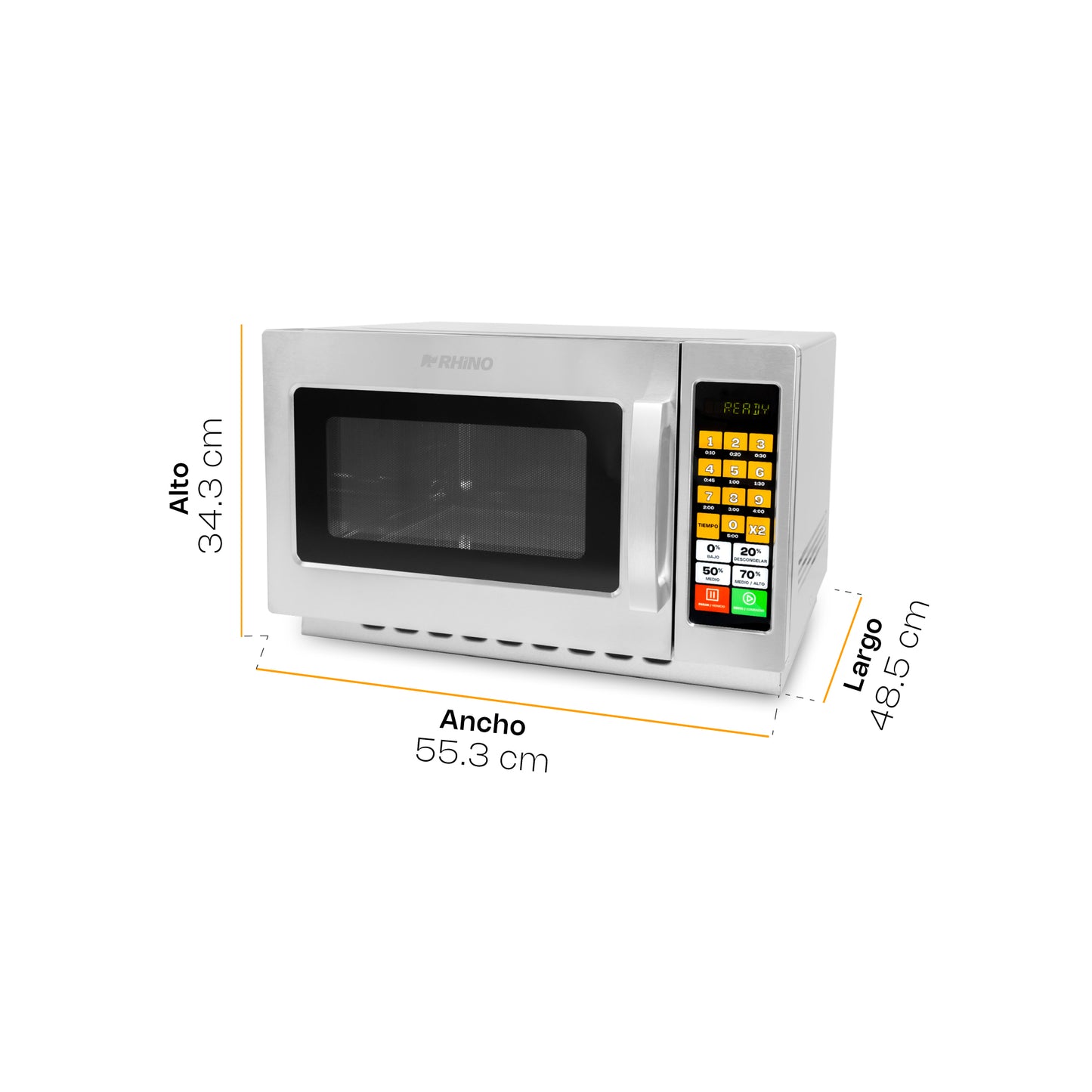 Horno de Microondas 1.2 pies Digital / HOMIC-12D