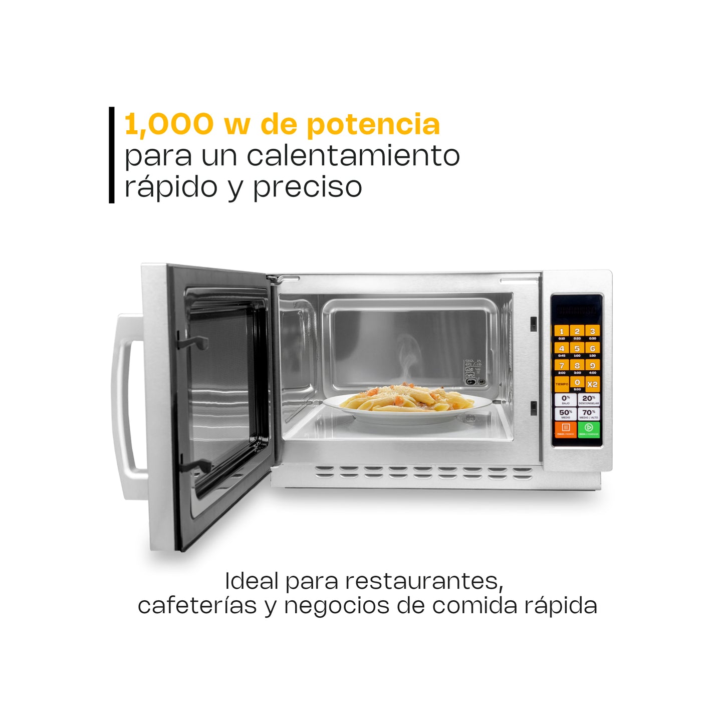 Horno de Microondas 1.2 pies Digital / HOMIC-12D