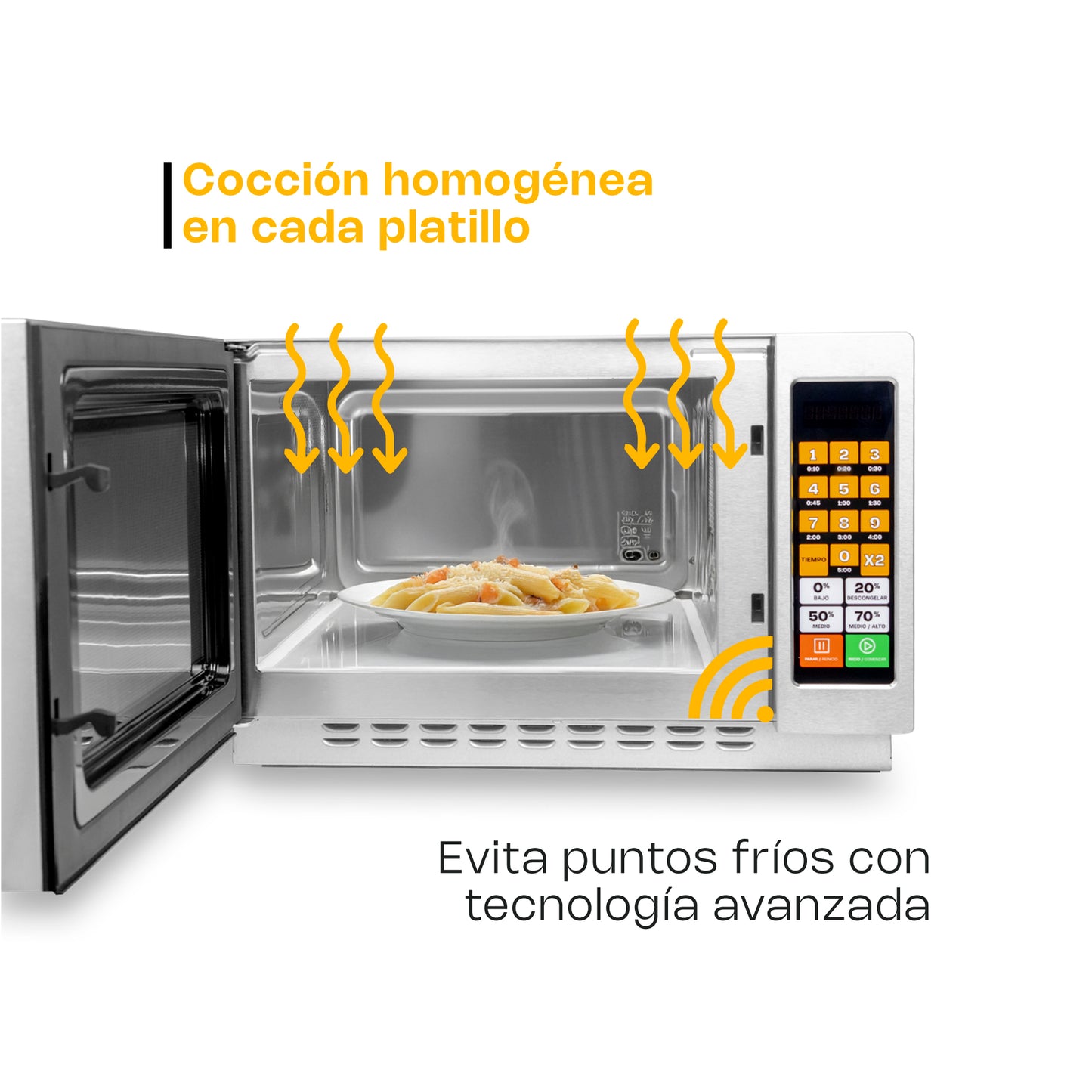 Horno de Microondas 1.2 pies Digital / HOMIC-12D