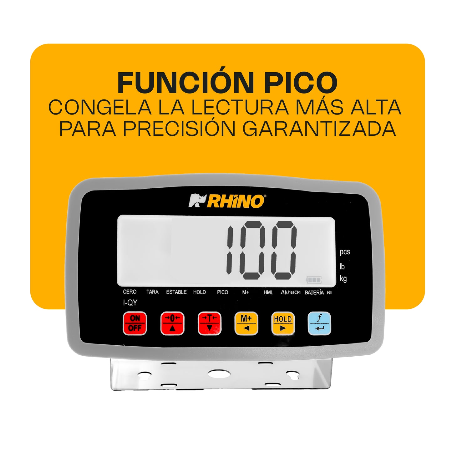Indicador Peso, Contador y Pesaje de Animales / I-QY