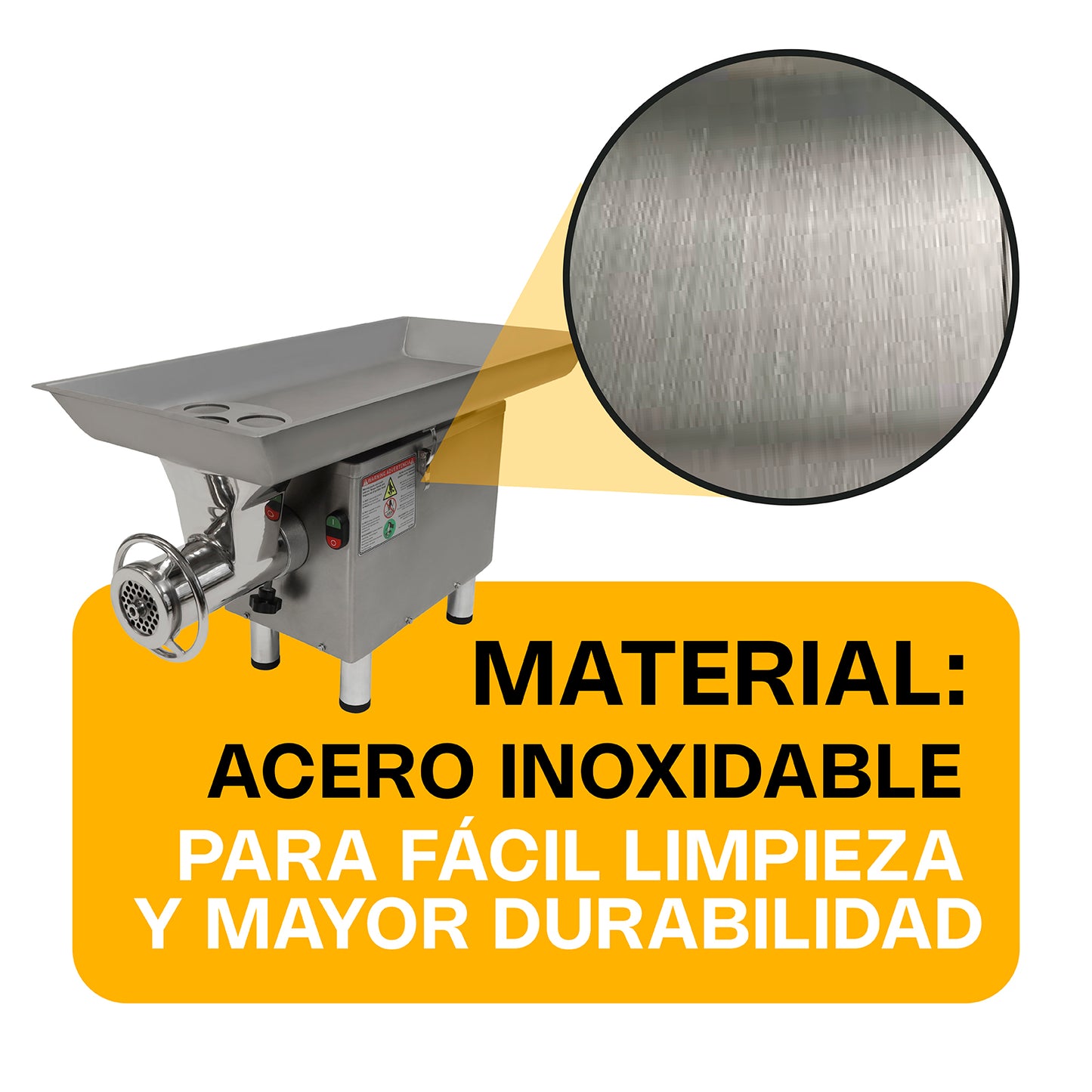 Molino Embutidor 2 hp / MOLEM-22M2