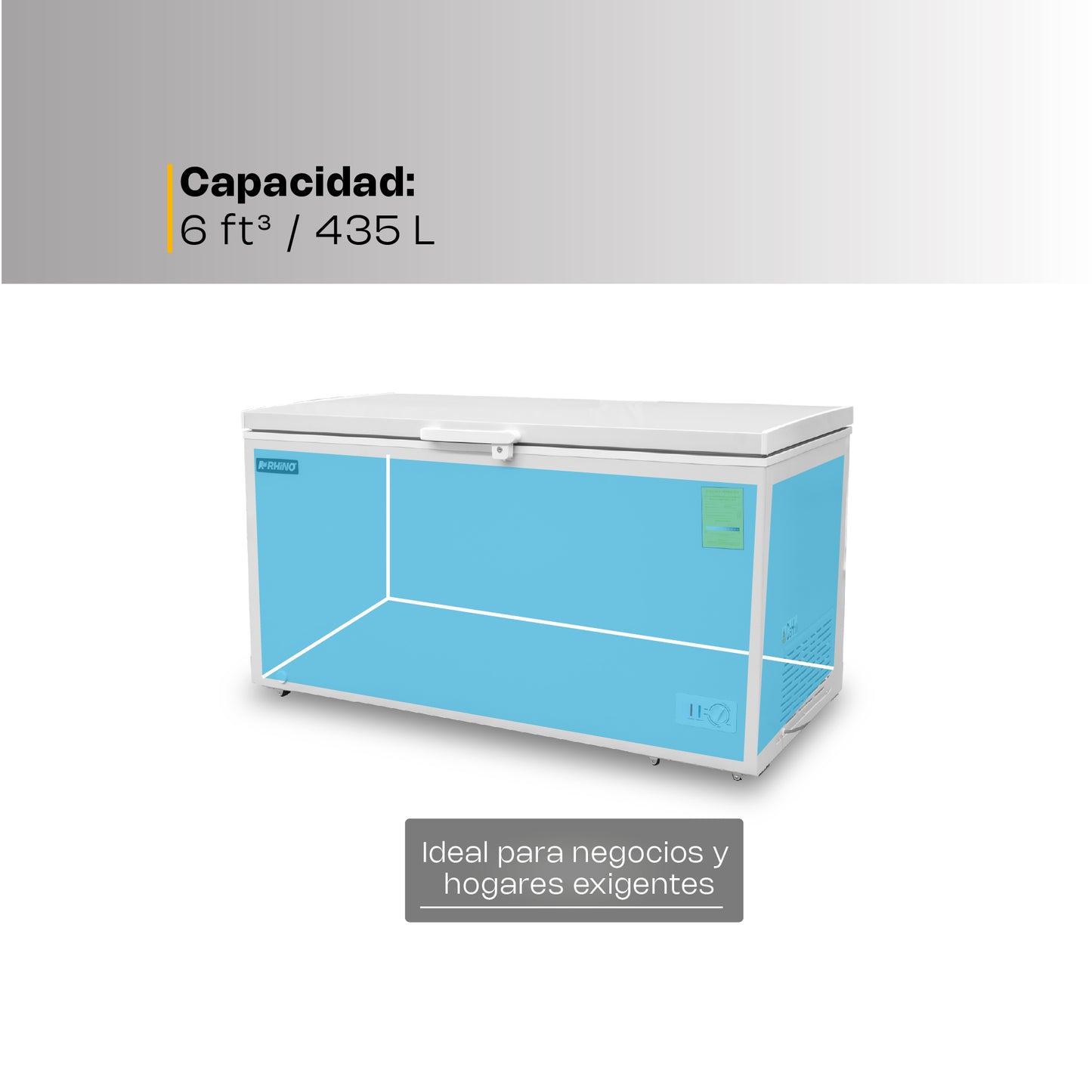 Congelador Horizontal 16 pies / CONGECO-16