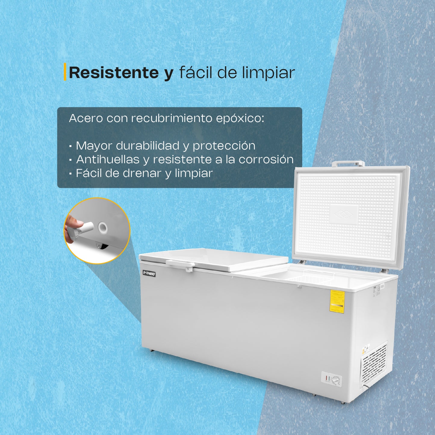 Congelador Horizontal 24 Pies / CONGECO-24X