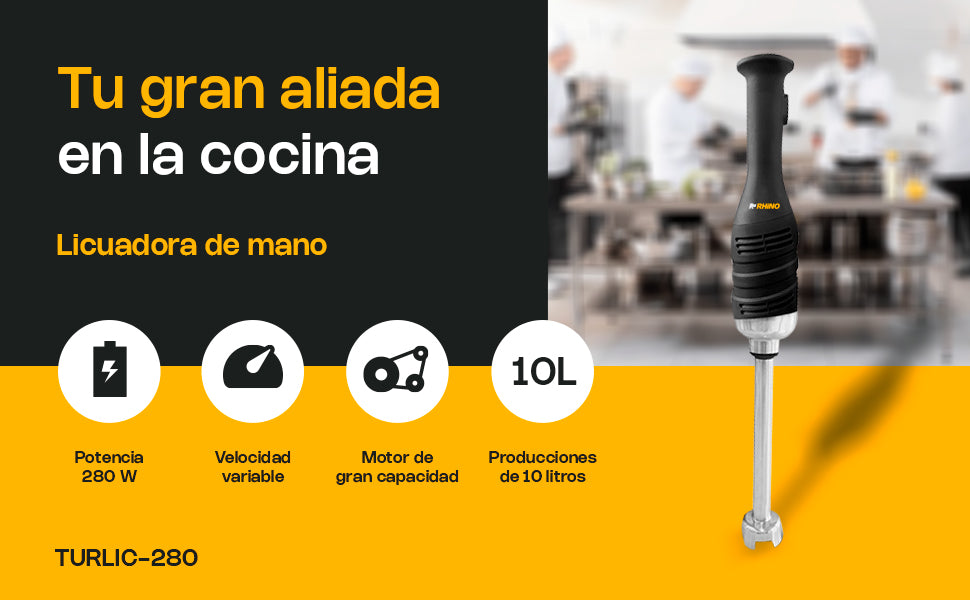 Turbolicuador 10 litros - TURLIC-280