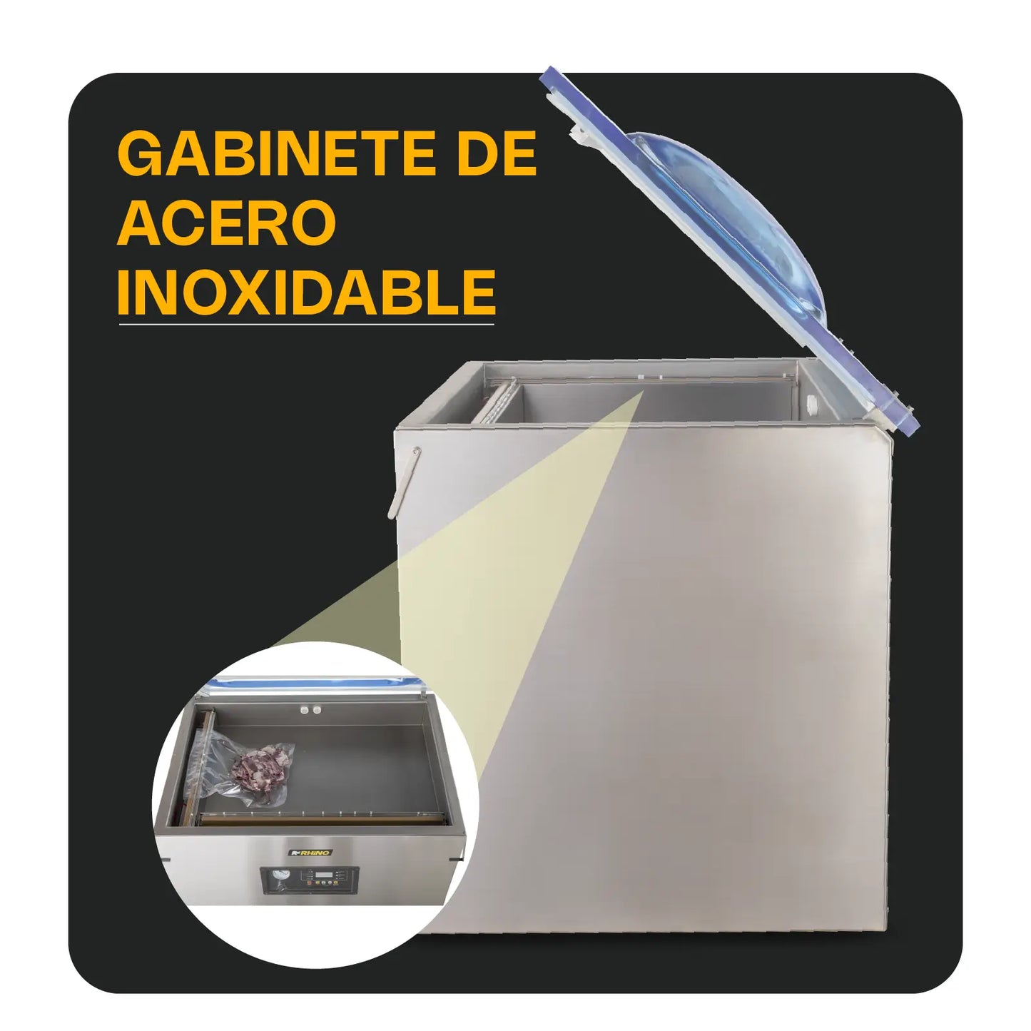 Empacadora al vacío 40m³/h EVAC40X