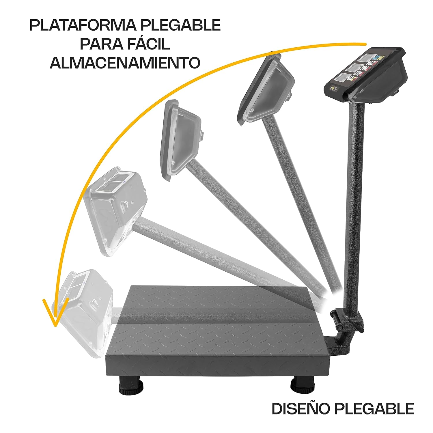 Báscula de Plataforma Plegable 100 kg / BAPCA-100