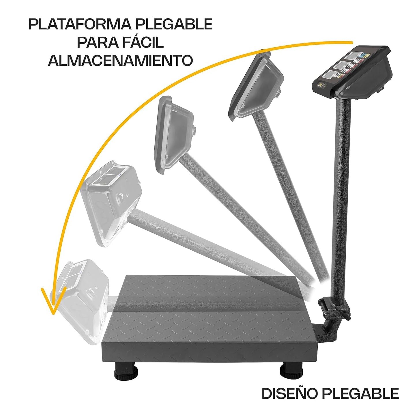Báscula de Plataforma Plegable 100 kg / BAPCA-100