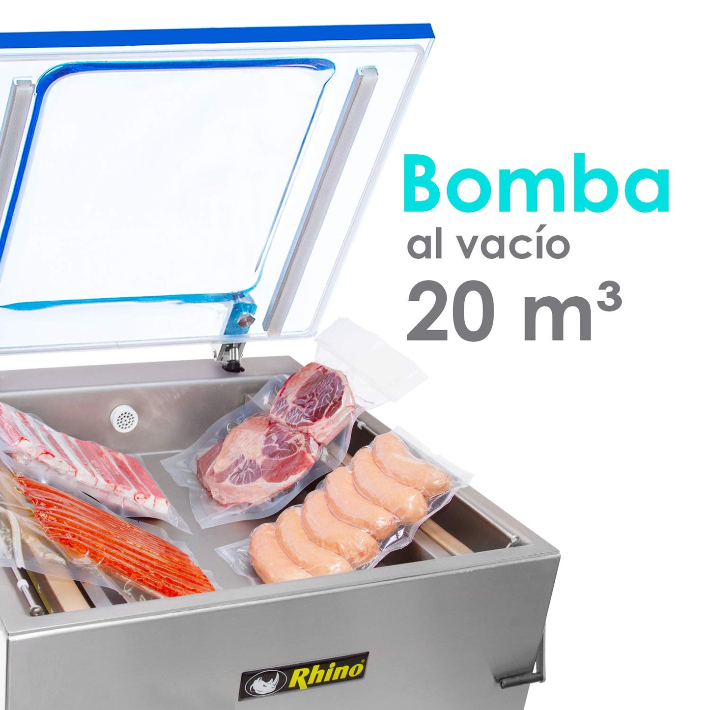 Empacadora al vacío 20m³/h - EVAC-20P