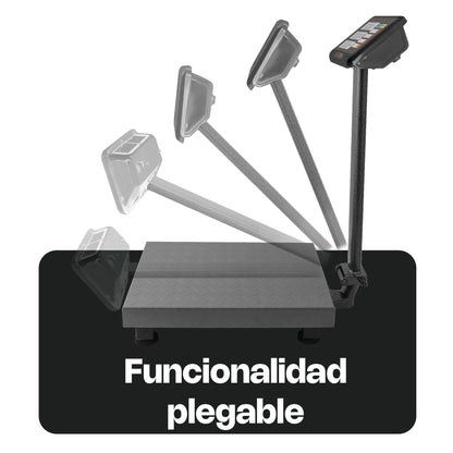 Báscula de Plataforma Plegable 80 kg / BAPCA-80