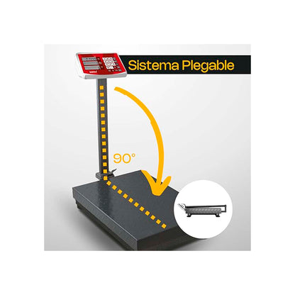 Báscula de Plataforma Plegable 400 kg / BAPLE-400