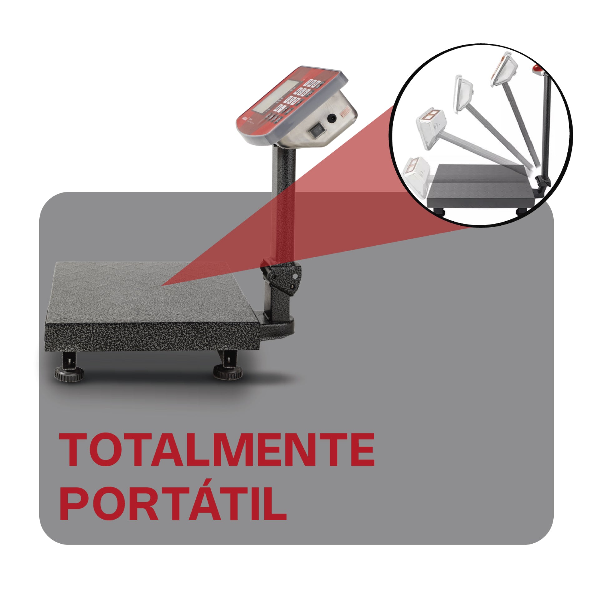 Báscula de plataforma plegable de 60kg / BAPLE-60