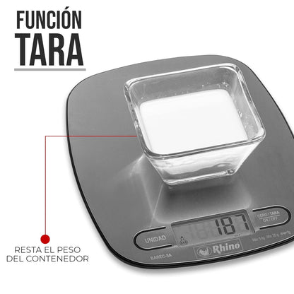 Báscula de Cocina 5 kg / BAREC-5A