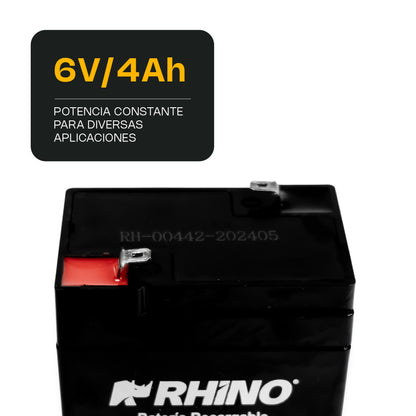 Batería Recargable 6V / BAT-6VR