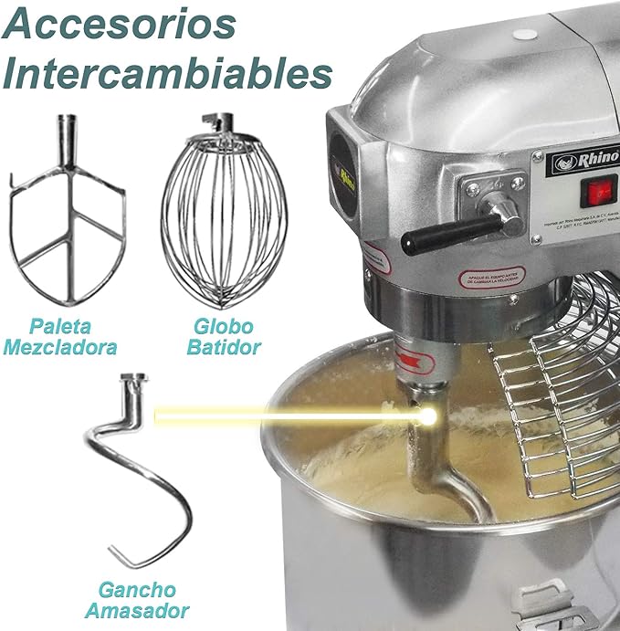 Batidora planetaria 10 litros / BATI-10