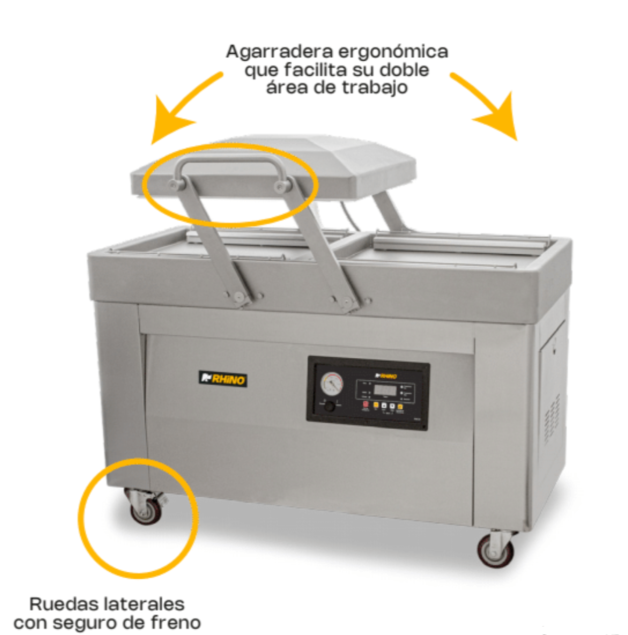 Empacadora al vacío 40m³/h - EVAC40
