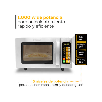 Horno de Microondas 0.9 pies Digital / HOMIC-09D