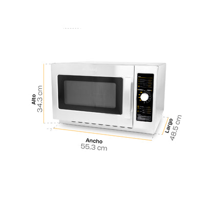 Horno de Microondas 1.2 pies Análogo / HOMIC-12A