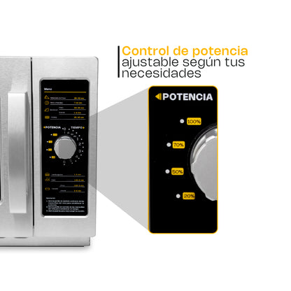 Horno de Microondas 1.2 pies Análogo / HOMIC-12A