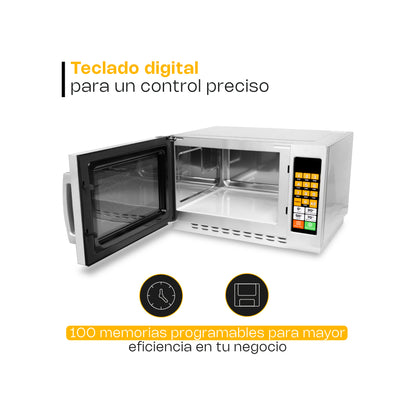 Horno de Microondas 1.2 pies Digital /  HOMIC-12D