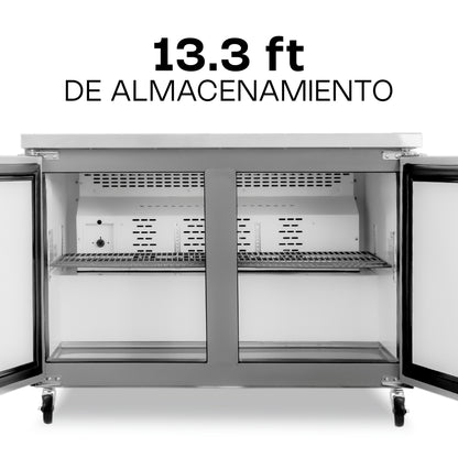 Mesa Refrigerada Bajo Barra 13.3 pies / MERBAJ-48