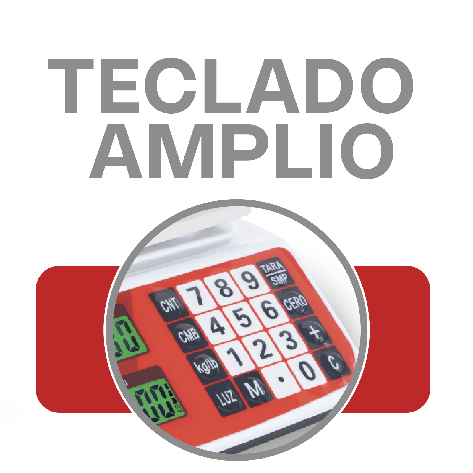 Báscula comercial 20 kg VINSON / VINS-20