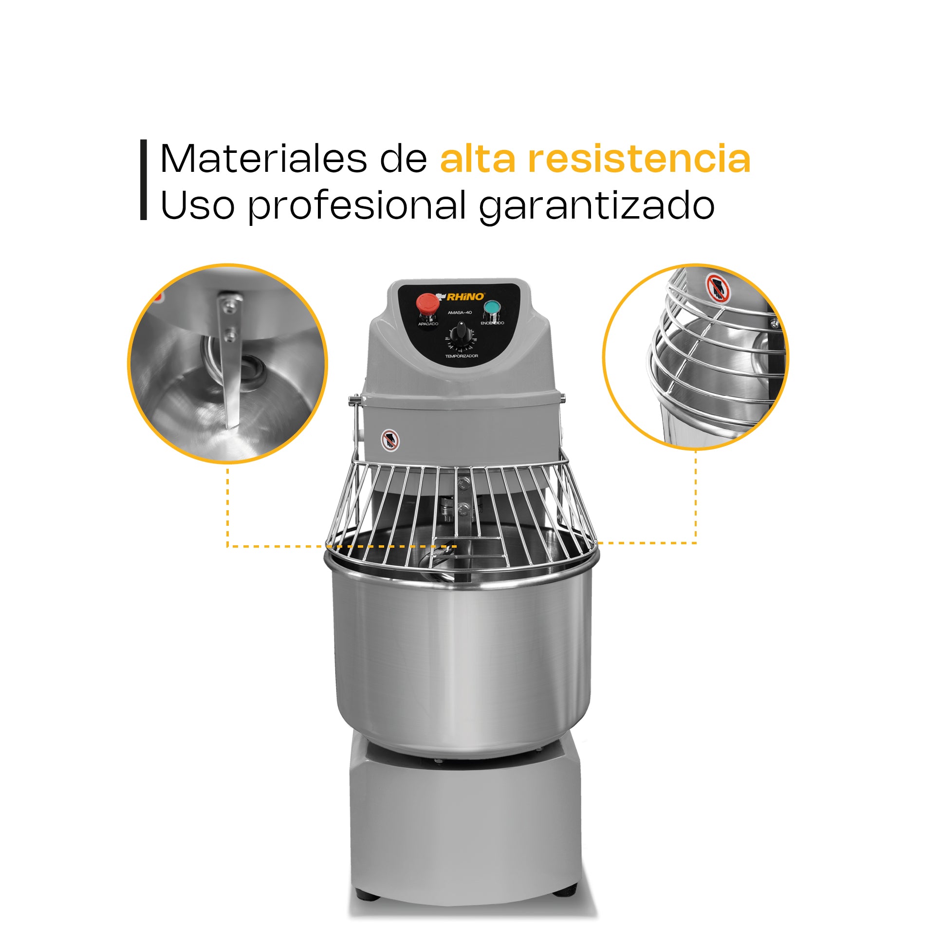 Amasadora industrial 40 litros / AMASA-40