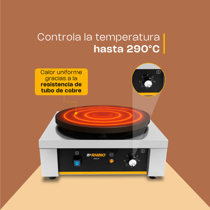 Crepera Eléctrica 40cm / CREPE-40