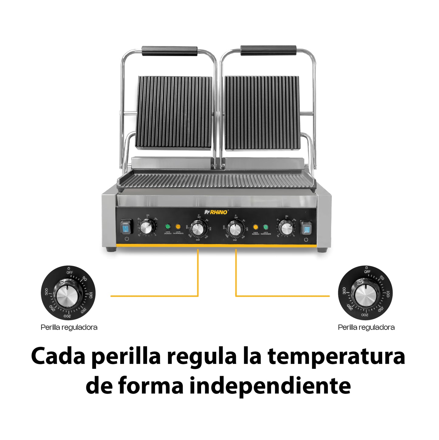 PLANCHA PANINI 3600 WATTS / PLANPA-3600