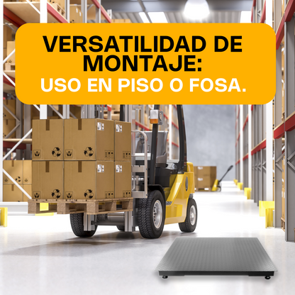 Plataforma Bajo Perfil 120cm x 120cm 3Ton / PLABA - 12